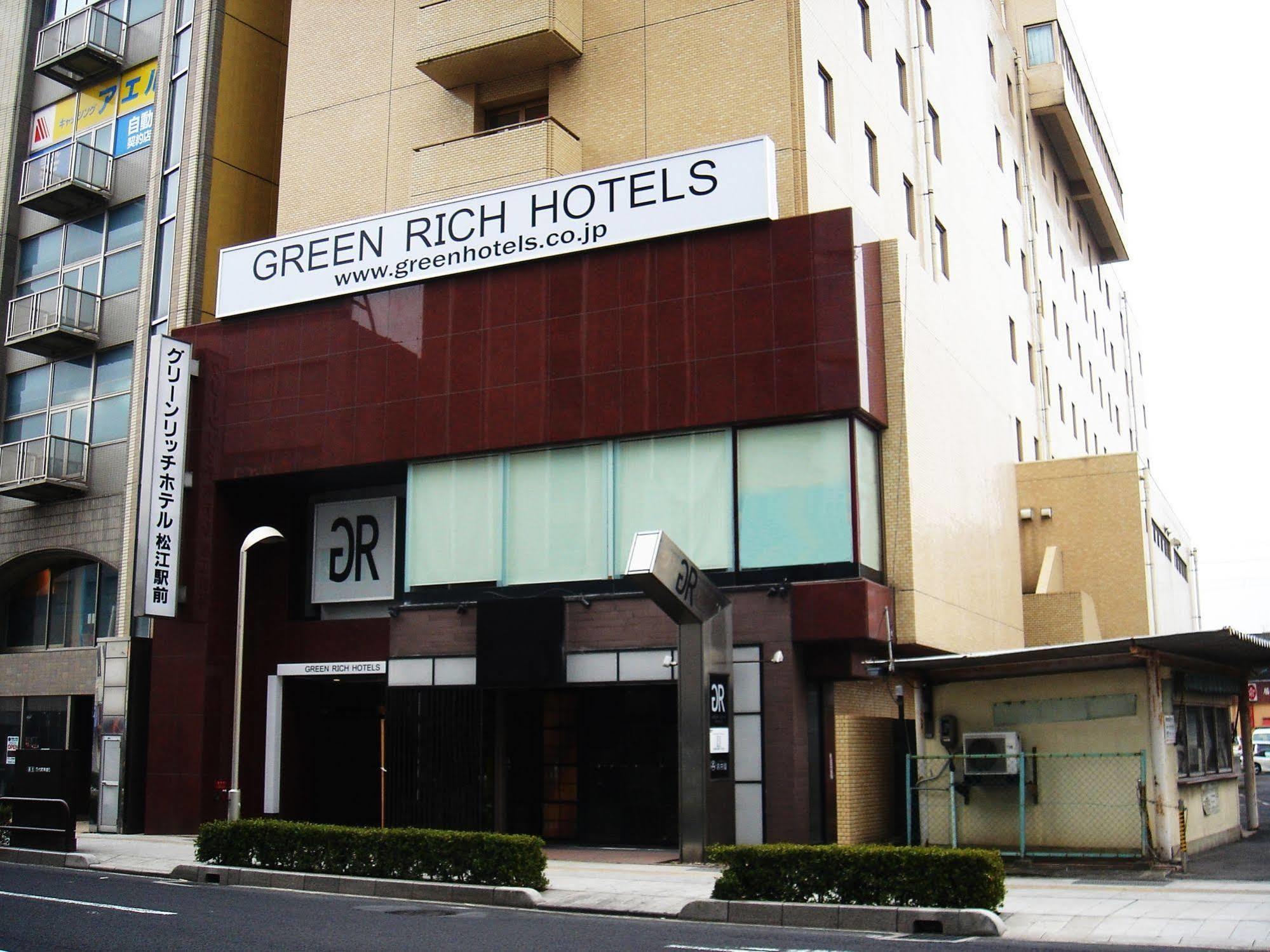 Green Rich Hotel Matsue Ekimae ภายนอก รูปภาพ